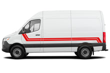 Load image into Gallery viewer, Center Stripes Graphics Vinyl Decals Compatible with Mercedes Sprinter