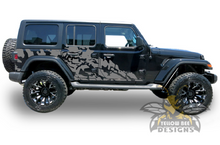 Load image into Gallery viewer, Chaos Graphics Kit Vinyl Decal Compatible with Jeep JL Wrangler 4 Door 2018-Present