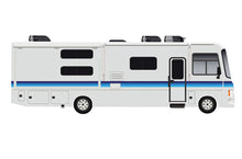 Load image into Gallery viewer, Blue Retro Decals For Class A Motorhome RV, Trailer Caravan Decals