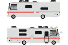 Load image into Gallery viewer, Red Orange Yellow Retro Decals For Class A Motorhome RV, Trailer