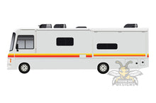 Load image into Gallery viewer, Red Orange Yellow Retro Decals For Class A Motorhome RV, Trailer