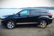 Load image into Gallery viewer, Side Stripes Graphics Toyota Highlander decals