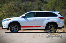 Load image into Gallery viewer, Side Stripes Graphics Toyota Highlander decals