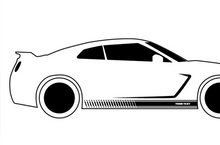 Load image into Gallery viewer, Ford Fusion Decals Lower Stripes Graphics Compatible With Ford Fusion