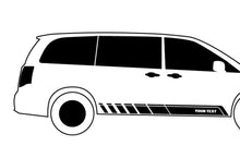 Load image into Gallery viewer, Rocket stripes vinyl graphics Custom decals for ford explorer