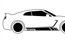 Load image into Gallery viewer, Ford Fusion Decals Rocker Stripes Graphics Compatible With Ford Fusion