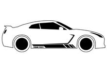Load image into Gallery viewer, Custom Rocket Side Stripes Graphics Vinyl Decals Compatible with Toyota Corolla