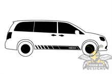 Load image into Gallery viewer, Custom Rocket Side Stripes Graphics Vinyl Decals Compatible with Ford Escape
