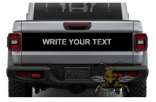 Load image into Gallery viewer, Vinyl Graphics For Jeep Text Gladiator custom Tailgate decal