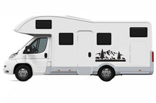 Load image into Gallery viewer, Deer & Mountain Decals, Graphics For RV, Trailer, Camper