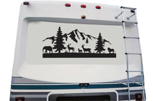 Load image into Gallery viewer, Deer & Mountain Decals, Graphics For RV, Trailer, Camper
