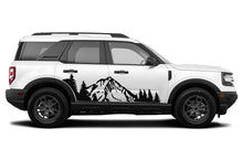 Load image into Gallery viewer, Door Adventure Mountains Graphics Vinyl Decals Compatible with Ford Bronco Sport