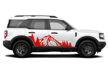 Load image into Gallery viewer, Door Adventure Mountains Graphics Vinyl Decals Compatible with Ford Bronco Sport
