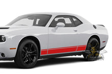 Load image into Gallery viewer, Door Belt Stripes Graphics Vinyl Decals for Dodge Challenger