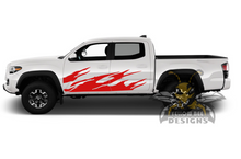 Load image into Gallery viewer, Door Fire Graphics Decals for Toyota Tacoma Vinyl Decal