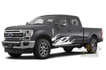 Load image into Gallery viewer, Decals For Ford F250 Door Fire Side Graphics Vinyl