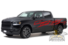 Load image into Gallery viewer, Door side Graphics Kit Vinyl Decal Compatible with Dodge Ram Crew Cab 1500