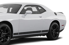 Load image into Gallery viewer, Double Belt Door Stripes Graphics Vinyl Decals for Dodge Challenger