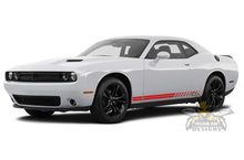 Load image into Gallery viewer, Double Thin Doors Graphics Vinyl Decals for Dodge Challenger