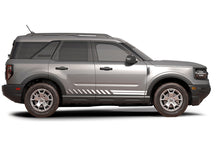 Load image into Gallery viewer, Double Hash Side Graphics Stripes Vinyl Decals Compatible with Ford Bronco Sport