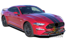 Load image into Gallery viewer, Double Line Stripes Graphics vinyl graphics for ford Mustang decals