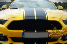 Load image into Gallery viewer, Double Rally Stripes Graphics vinyl graphics for ford Mustang decals