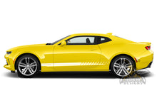 Load image into Gallery viewer, Decals for Chevrolet Camaro Duple Lower Door Side Stripes Graphics