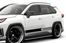 Load image into Gallery viewer, Finishing Flag Decals Graphics Stripes Vinyl Decals For Toyota RAV4