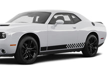 Load image into Gallery viewer, Finishing Flag Stripes Graphics Vinyl Decals for Dodge Challenger