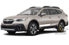 Load image into Gallery viewer, Finishing Flag Style Side Stripes Graphics decals for Subaru Outback