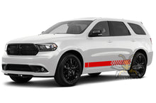 Load image into Gallery viewer, Finishing Lower Side Stripes Vinyl Decals for Dodge Durango