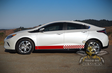 Load image into Gallery viewer, Finishing Volt Graphics Vinyl Compatible with Chevrolet volt decals
