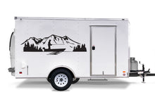 Load image into Gallery viewer, Fisher On The Lake Graphics Decals For RV, Trailer, Camper, Motor Home