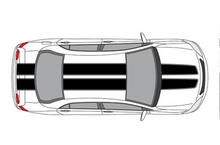 Load image into Gallery viewer, Front to back Dual Line Stripes Graphics Vinyl Decals Compatible with Toyota Corolla