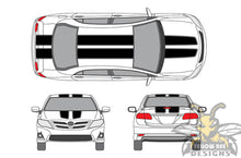 Load image into Gallery viewer, Front to back Dual Line Stripes Graphics Decals for Toyota Corolla
