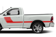Load image into Gallery viewer, Full Door Hockey Stripes Graphics Vinyl Decals Compatible with Dodge Ram Regular Cab 1500