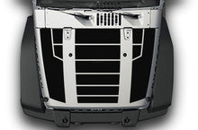 Load image into Gallery viewer, Full Hood Graphics Vinyl Decals Compatible with Jeep JK Wrangler 2007-2018