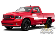 Load image into Gallery viewer, Door Hockey Stripes Graphics 2500 Dodge Ram stripes for Ram Crew Cab