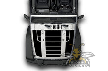 Load image into Gallery viewer, Full Hood decals JL Wrangler Hood Graphics stickers