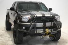 Load image into Gallery viewer, Full Racing Stripes Graphics Kit Vinyl Decal Compatible with Toyota Tacoma Double Cab