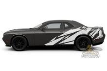Load image into Gallery viewer, Geometric Pattern Side Graphics Vinyl Decals for Dodge Challenger