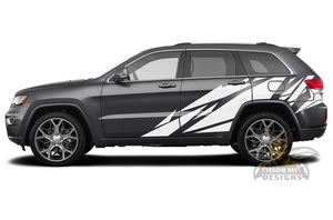 Geometric Pattern Side Graphics decals for Grand Cherokee