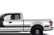 Load image into Gallery viewer, Hockey Side Stripes Graphics Vinyl Decals Compatible with Ford F150 Super Cab 6.5''