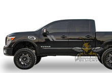 Load image into Gallery viewer, Hockey Door Side Stripes Graphics vinyl for Nissan Titan decals