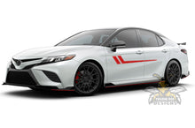Load image into Gallery viewer, Hockey Side Stripes Graphics Vinyl Compatible decals for Toyota Camry