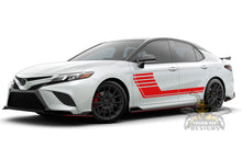 Load image into Gallery viewer, Hockey Door Stripes Graphics Vinyl Compatible decals for Toyota Camry