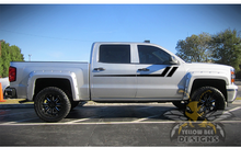 Load image into Gallery viewer, Hockey Side Stripes Graphics vinyl for Chevrolet Silverado Decals