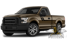 Load image into Gallery viewer, Decals for Ford F150 Regular Cab 6.5'' Hockey Side Stripes