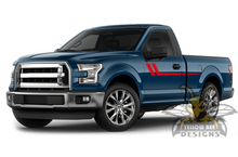 Load image into Gallery viewer, Decals for Ford F150 Regular Cab 6.5'' Hockey Side Stripes