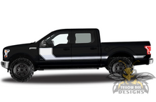 Load image into Gallery viewer, Hockey Side decals Graphics Ford F150 Super Crew Cab stripes